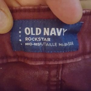 Old Navy Pants - OLD NAVY ROCKSTAR MID-RISE WOMEN'S 12 REGULAR Old Navy Pants - OLD NAVY ROCKSTAR MID-RISE WOMEN'S 12 REGULAR